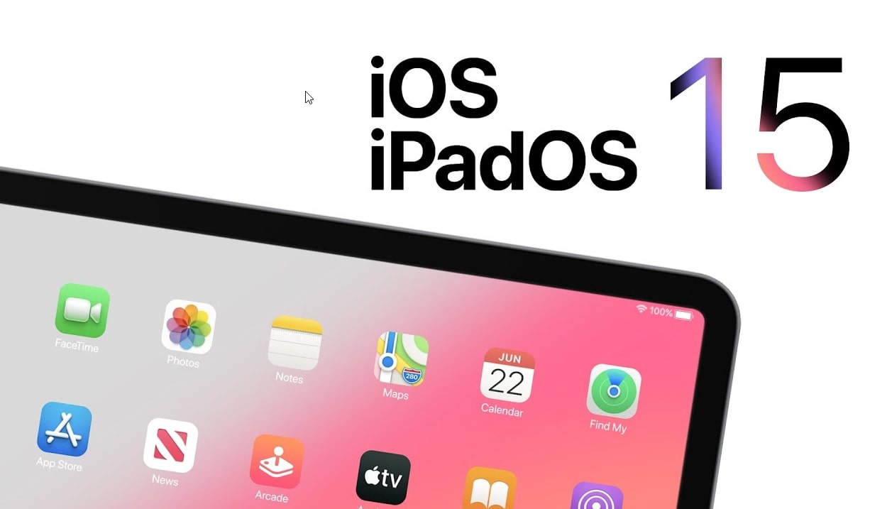 Fonctions manquantes d'iPadOS 15 on iOS 15