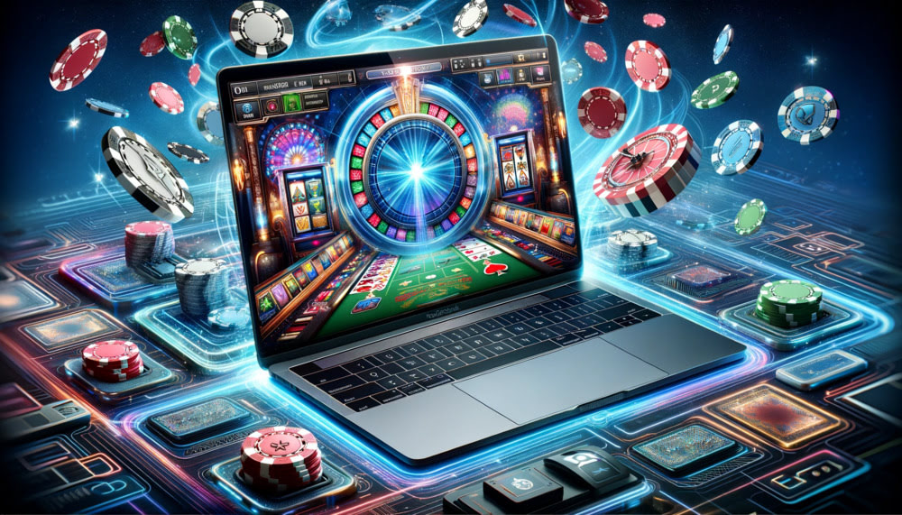 MacBook in mobile casinos