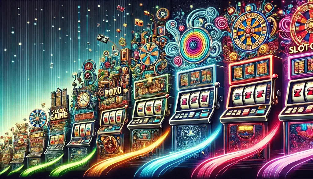 Visual transformation of slot games