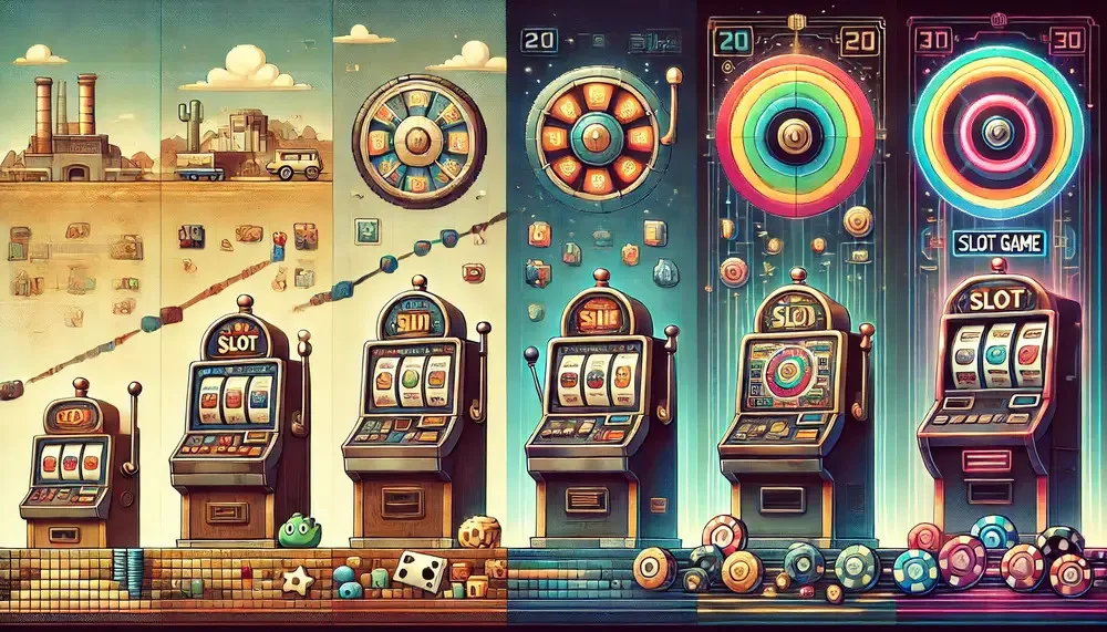 Slot game graphics journey