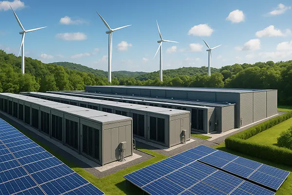 Énergie solaire et éolienne