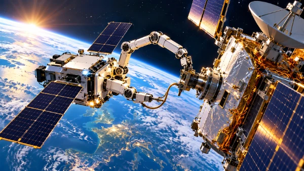 Satellite servicing robot